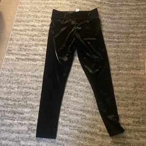 Forever 21 leather leggings, size large